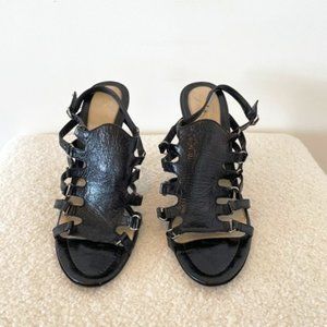 L.A.M.B. Gladiator Slingback Heels sz 8.5